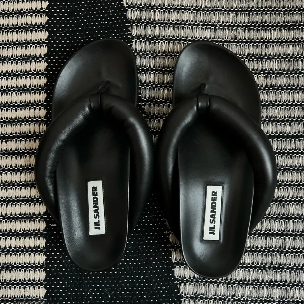 Jil Sander rubber pictured italy